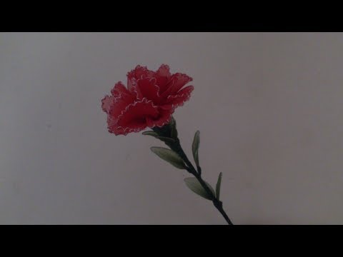 Stocking(Nylon) flower making easy at home. Carnation stocking  flower.