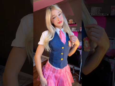 Barbie Princess Charm School 💖 #halloweencostume #costumeideas #barbiemovies #barbie #diycostume