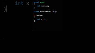 error: used struct type value where scalar is required