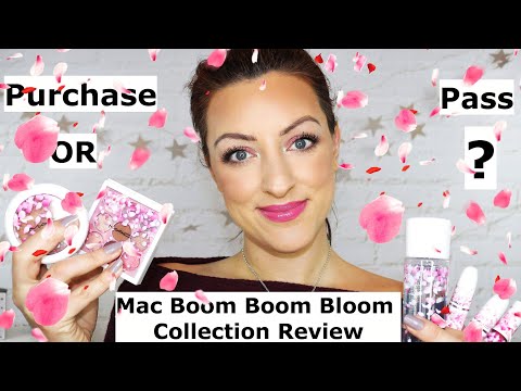 NEW Mac Boom Boom Bloom Collection Review