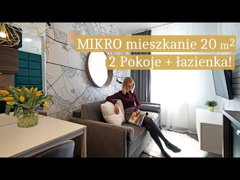 A 20 sq m micro apartment is a great place to start! How to furnish a small apartment - Practical...