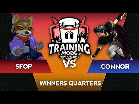 Training Mode Tournaments #10 SFOP (Fox) vs. Connor (Marth) - SSBM Winners Quarters - Melee