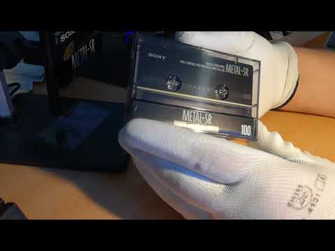 Sony Metal SR cassette opening