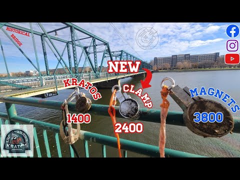 We Break Out the New Kratos 2400 Clamp Magnet and Rescue a stuck magnet