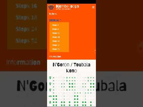 Djembe Loops Video