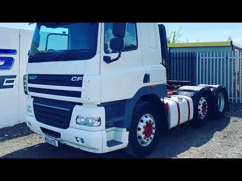 DAF CF85 460 6x2 Tractor Unit Reg: MX11 AYO