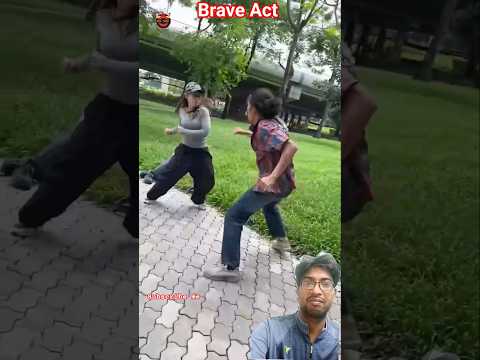 Brave Girls Brave Role❤️🙏#help#martialarts#kindnessiscool#action#funny#karma#brave#shorts#experiment
