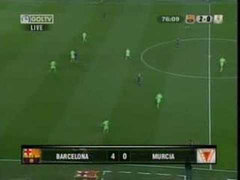 Barcelona vs Real Murcia 4-0