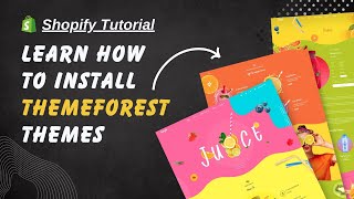 How to Install Shopify Theme purchased from Themeforest on your Shopify 2.0 Store