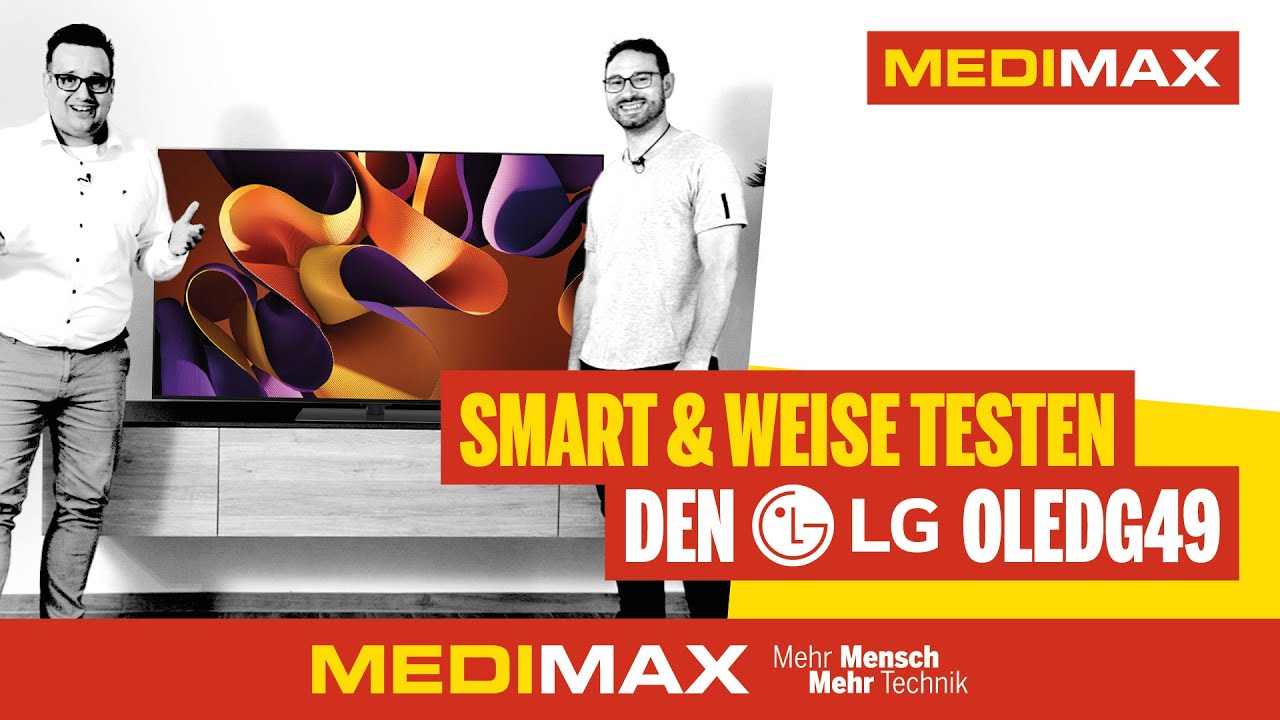 Smart & Weise testen den LG OLEDG49