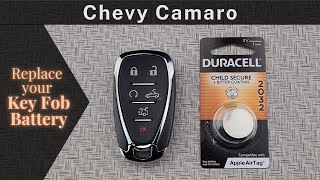 How to Replace a 2017 - 2024 Chevy Camaro Key Fob Battery