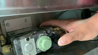 Food Truck - Warming Oven Pilot Lighting Instructions