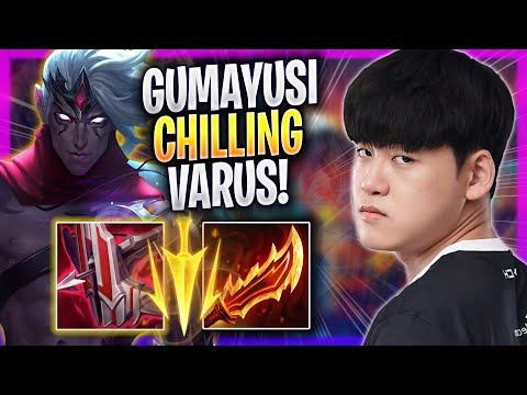 GUMAYUSI CHILLING WITH VARUS! - T1 Gumayusi Plays Varus ADC vs Xayah! | Season 2023