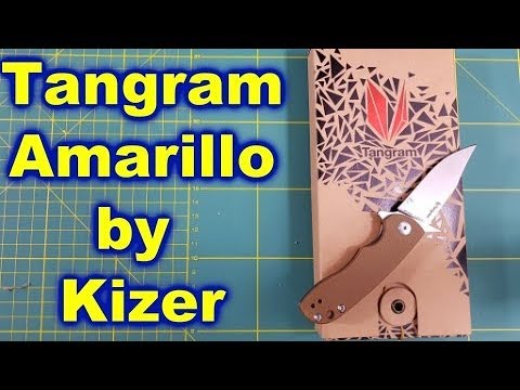 Tangram Amarillo Knife by Kizer Review - A Budget Proposition!