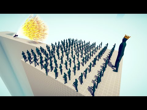 100x ZOMBIES + GIANT ZOMBIE vs EVEY GOD IN TABS