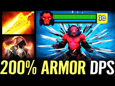 🔥 AXE Radiance + Cloak of Flames 300 DPS vs NAGA — 200% Armor as DPS Cancer Offlane Build Dota 2 Pro