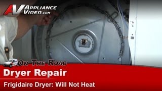 Frigidaire Dryer Repair - Will Not Heat - Heating Element