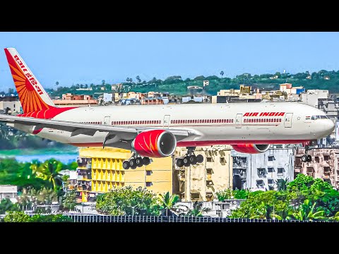 ✈️ 100+ AIRPLANE TAKEOFFS & LANDINGS 🇮🇳 MUMBAI Chhatrapati Shivaji Maharaj Airport Plane Spotting