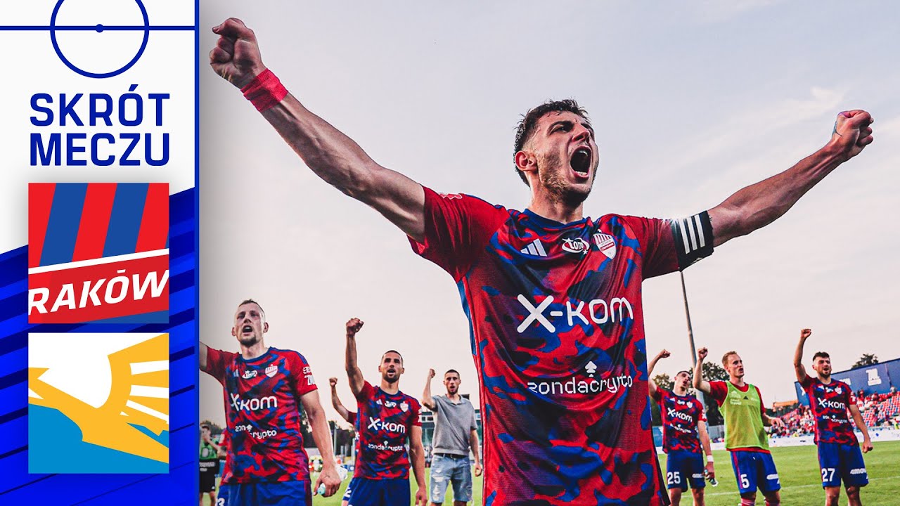 WIDEO: Raków Częstochowa - Stal Mielec 2-0 [SKRÓT MECZU]