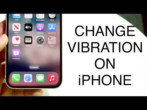 How To Change Vibration On iPhone! (2023)