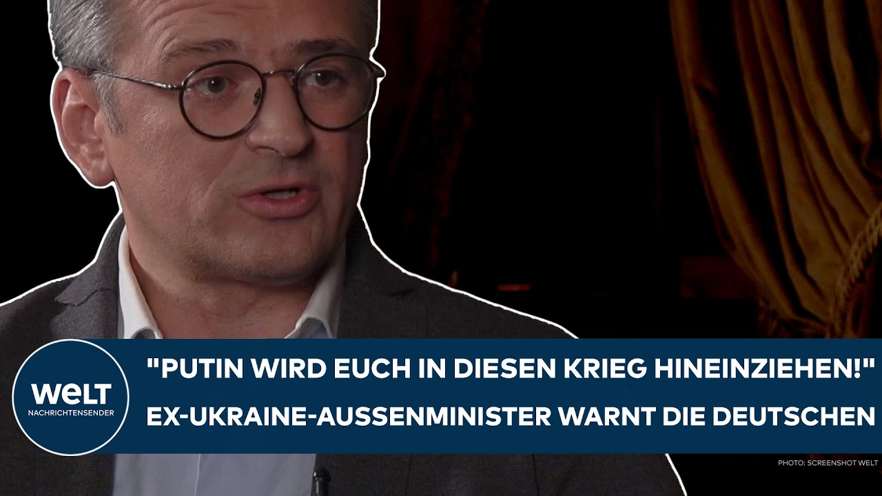 UKRAINE-KRIEG: "Putin wird euch in diesen Krieg hineinziehen!" Ex-Außenminister warnt Deutschland!