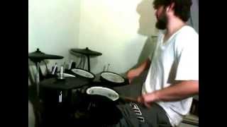 Heat Wave Drum Cover (Diarrhea Planet)