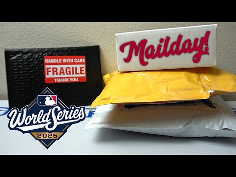 Mailday! 🤩 Beautiful 2024 Topps Sapphire "Sapphire Selections" GOLD #/50 PSA 10 🔥 and 2025 Bowman!