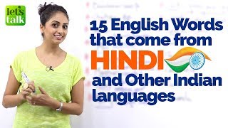 15 English Words the British took from Hindi & Other Indian Languages | Vocabulary of Indian Origin