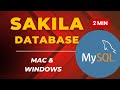 How To Install Sakila Database Load Sakila Database In MACOS Sakila Mysql Workbench EASY 2026