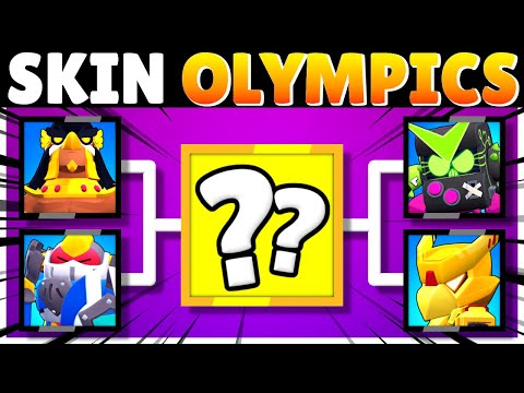 Brawl Stars SKIN Olympics | Which is the BEST SKIN in Brawl Stars?!