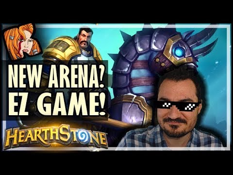 BRAND NEW ARENA? EZ GAME! - Rise of Shadows Hearthstone