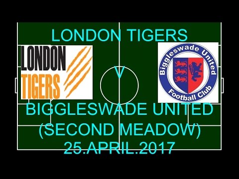 London Tigers V Biggleswade United 25.April.2017