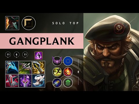 Gangplank Top vs Singed - EUW Master Patch 26.01