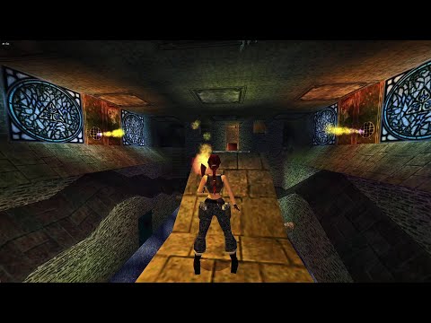 The Ordeal In The Shadow Of Death - TRLE level by Raymond - Level 01, first visit