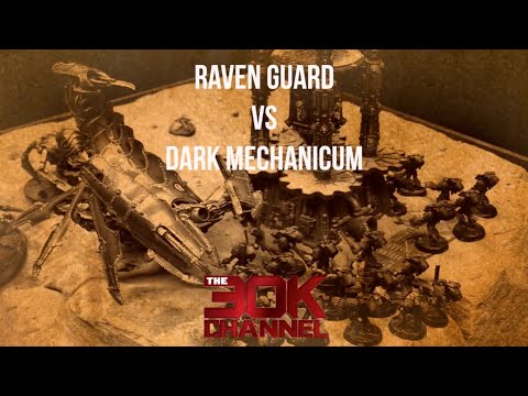 HORUS HERESY BATTLE REPORT - Raven Guard VS Dark Mechanicum