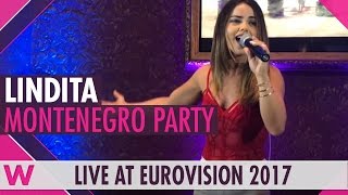 Lindita (Albania 2017) &quot;World&quot; and &quot;S’të fal&quot; LIVE @ Montenegro party | wiwibloggs