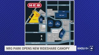 NRG Park opens new rideshare canopy
