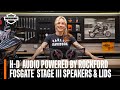 Harley Davidson Audio Powered By Rockford Fosgate Stage III Speakers And Kits Overview