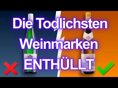 10 Weinmarken, Die Du NIEMALS Trinken Solltest (Und Ein Paar, Die Sicher Sind)