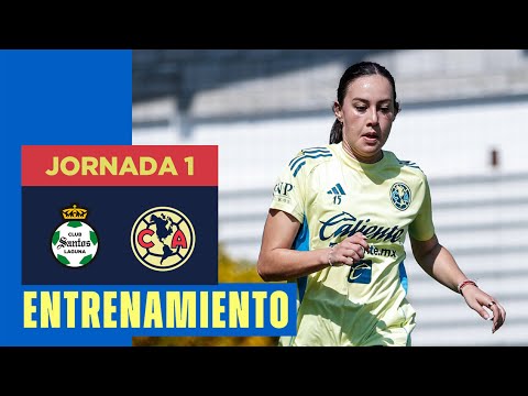 Training for our debut in the Clausura 2026 | Club América Women's team in preparation for vs. Sa...
