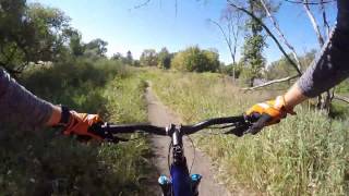 Here is one full lap on Gooseberry Park Trail in Moorhead, Minnesota.