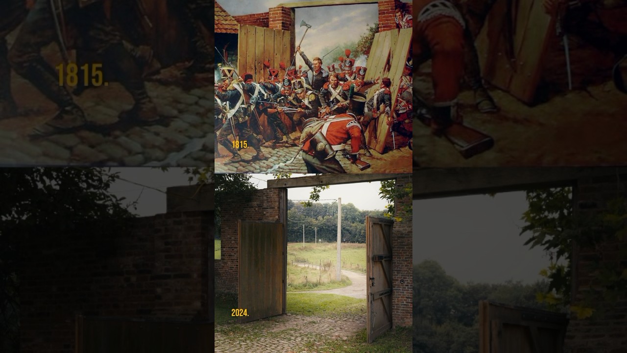 Waterloo : Now and Then (PART I) #history #napoleon #battlefield