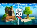 TOP 20 BEST SURVIVAL ISLAND SEEDS For MINECRAFT 26 Minecraft Bedrock Edition Seeds
