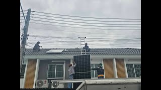 งานติดตั้งโซล่าร์ ออนกิค 3 kwp