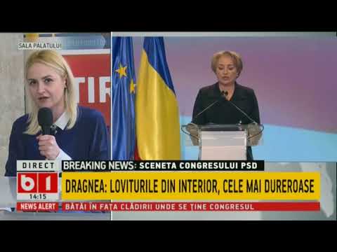 CONGRES PSD. VIORICA DANCILA: SORINA PINTEA VA AVEA TOT SPRIJINUL. OLGUTA, MA BAZEZ PE TINE!