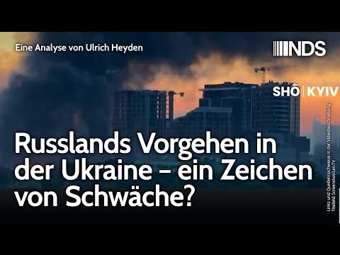 Russlands Vorgehen in der Ukraine – Zeichen von Schwäche? | Ulrich Heyden | NachDenkSeiten-Podcast Video-Thumbnail von YouTube