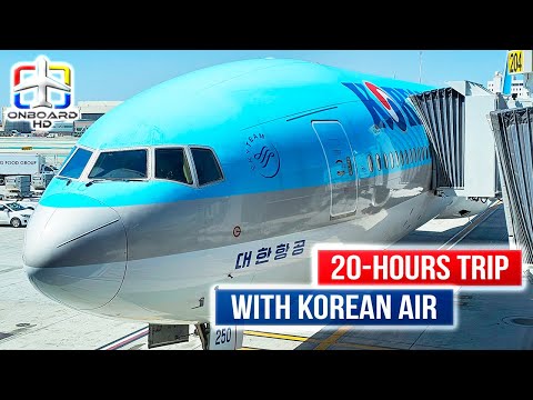 YouTube thumbnail for Korean Air Boeing 777-300ER