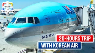Download lagu TRIP REPORT | First Time on Korean Air | Singapore to Vienna (via Seoul) | KOREAN AIR Boeing 777 mp3