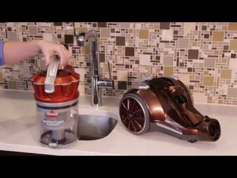 Hard Floor Expert Canister Vacuum - How to clean the filter 1547