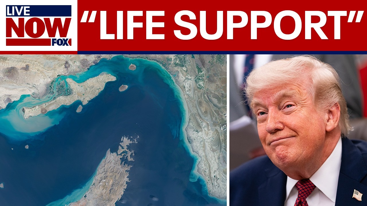 Trump says Iran ceasefire is on "life support"
